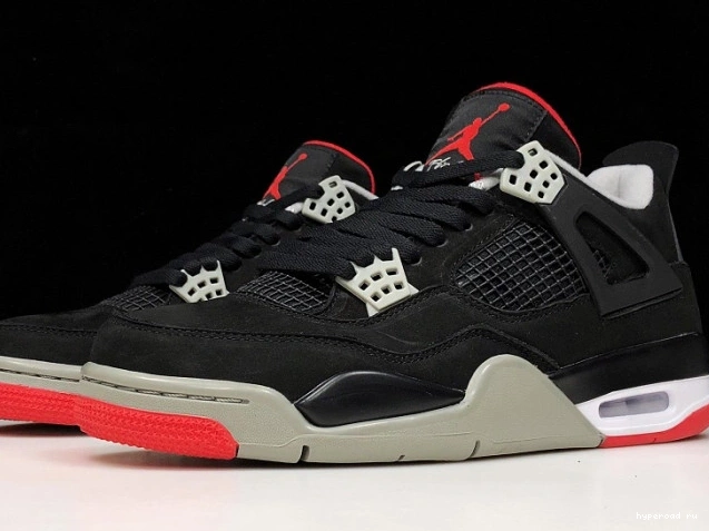 308497-060 4 CEMENT RETRO BLACK JORDAN 1210